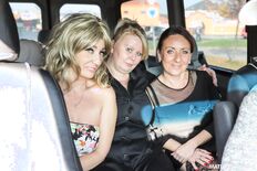 Three Insatiable Mature Ladies Getting Fucked In The Car photos (Linda G, Lady Masha, Yola)
